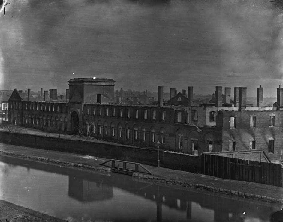 #181 The main eastern theater of war, fallen Richmond, 1864