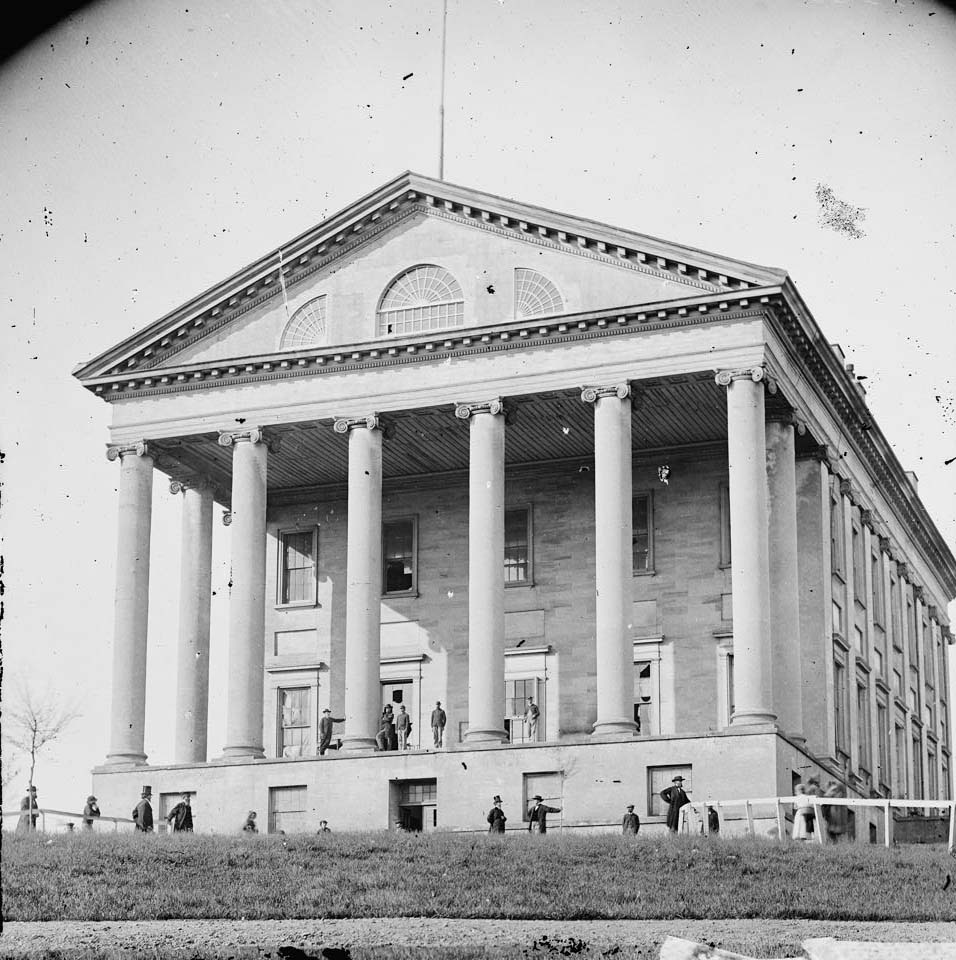 #72 The main eastern theater of war, fallen Richmond, 1864