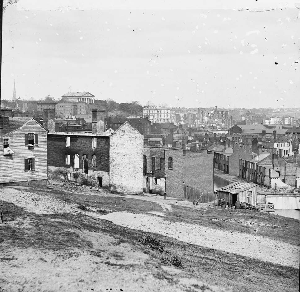 #201 The main eastern theater of war, fallen Richmond, April 1865