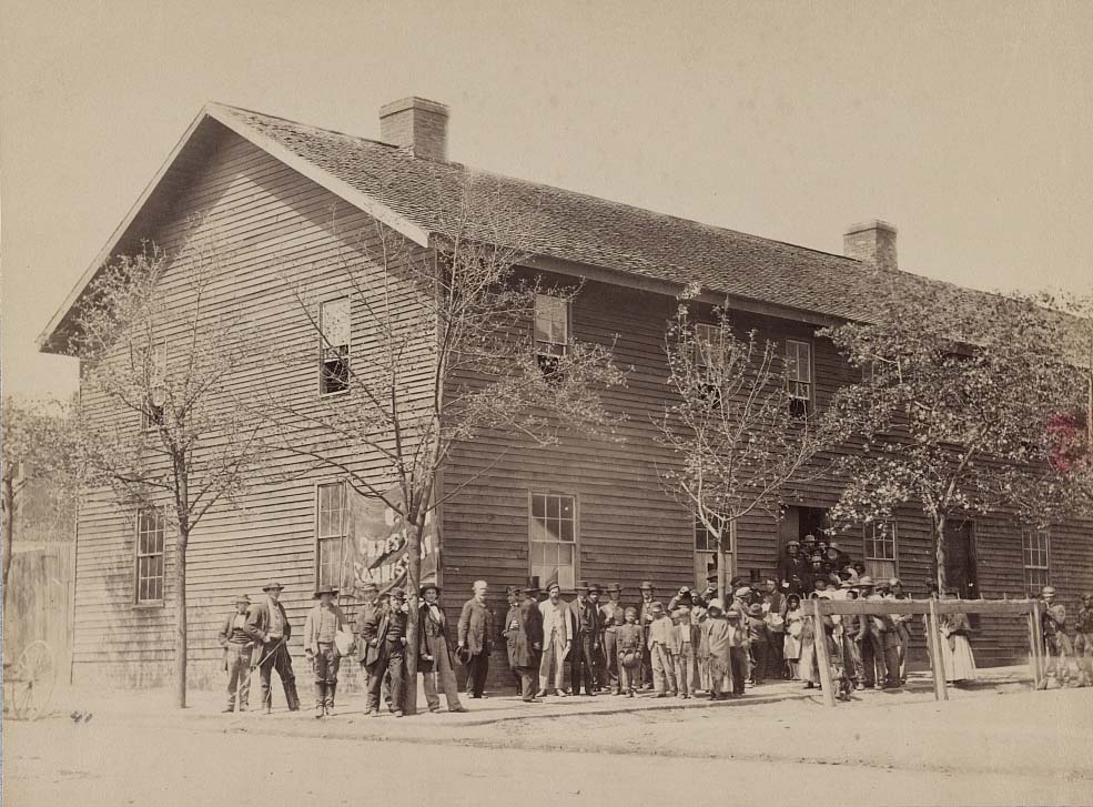 #81 Headquarters U.S. Christian Commission, Richmond, Va., April, 1865