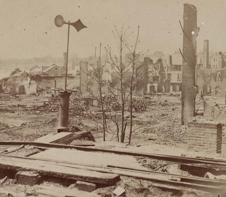 #230 Views of ruins of the Arsenal, Richmond, Virginia, April, 1865