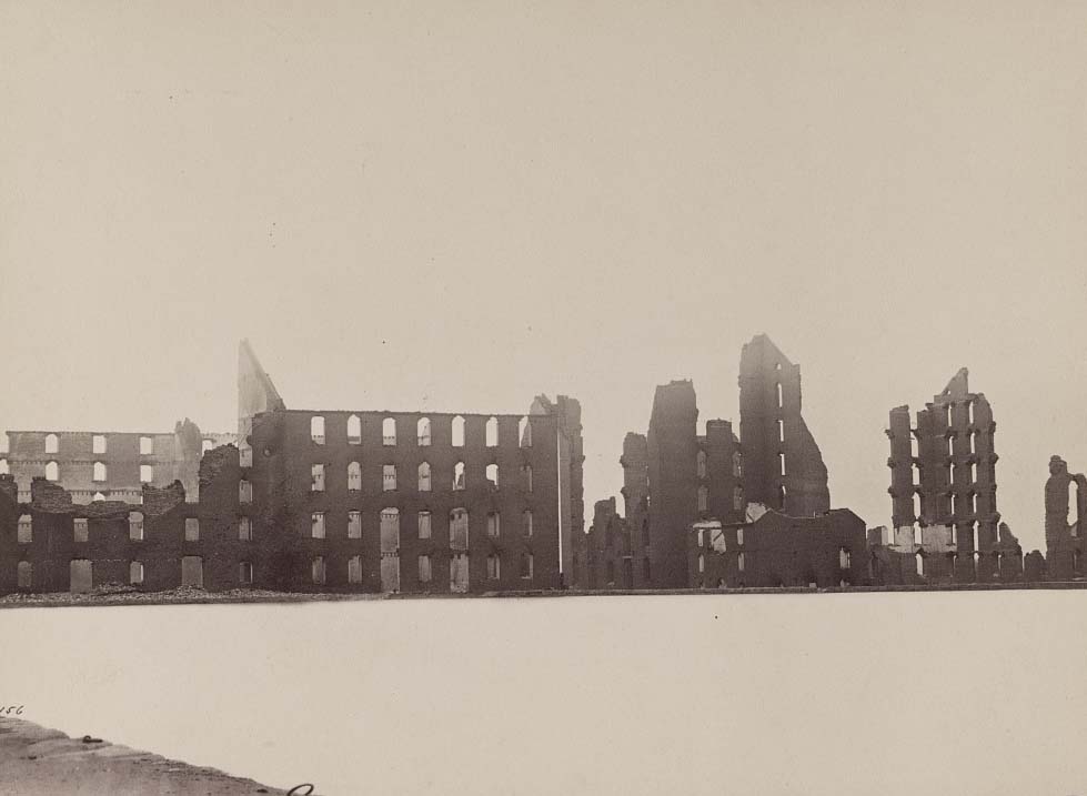#232 Ruins of Gallego Flour Mills, Richmond, Va., April, 1865