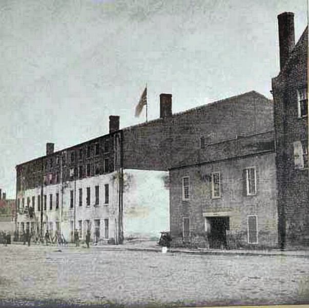 #88 Libby Prison, Richmond, 1860s