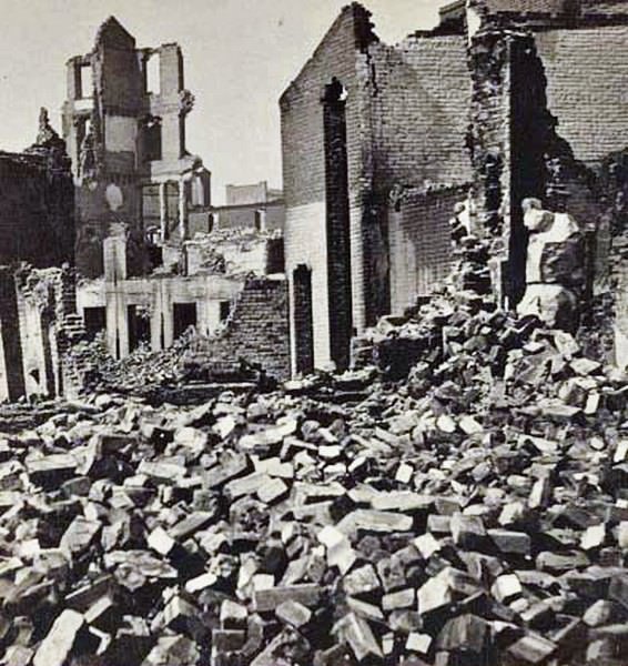 #89 View of Richmond, at the close of the rebellion, 1860s