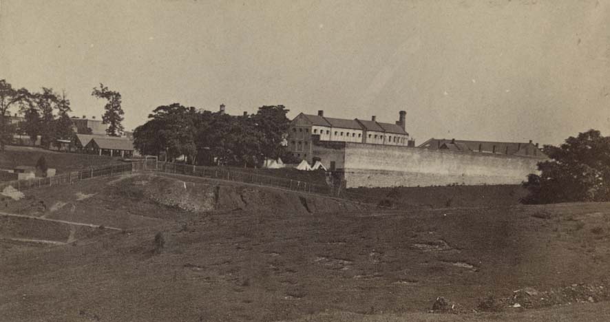 #52 The Virginia State Penetentiary on Gamble’s Hill in Richmond, Virginia, 1861