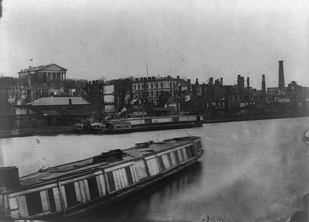 #100 Burnt district, 1865