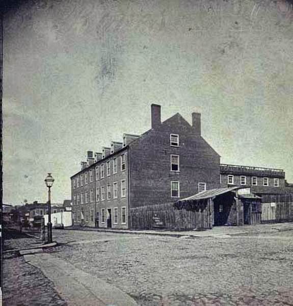#111 Castle Thunder on Cary Street in Richmond where Union soldiers were confined during the Civil War, 1865