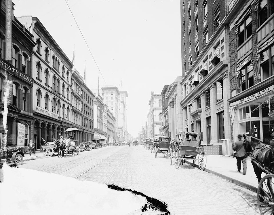 #6 Main Street, east from 11th, Richmond, 1900s