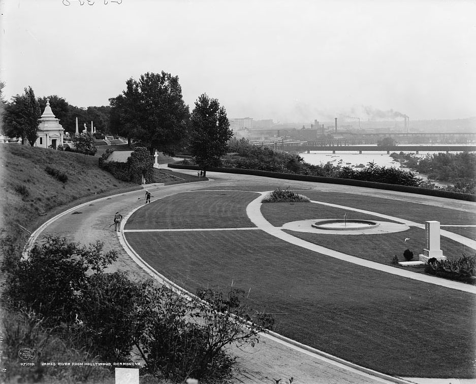 #104 James River from Hollywood, Richmond, 1908
