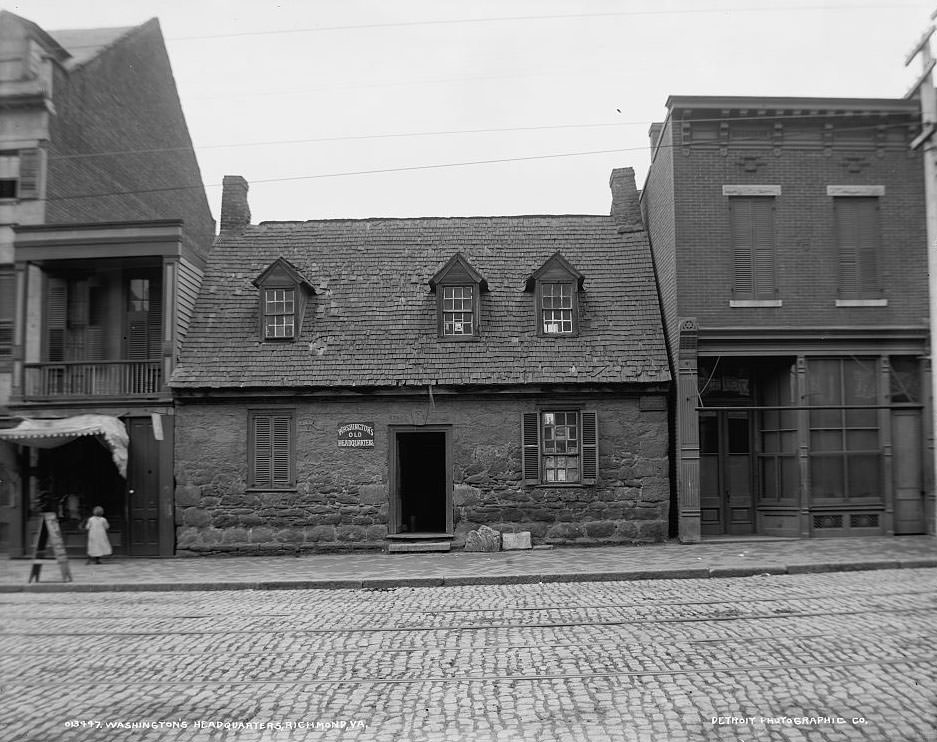 #28 Washington’s headquarters, Richmond, 1908