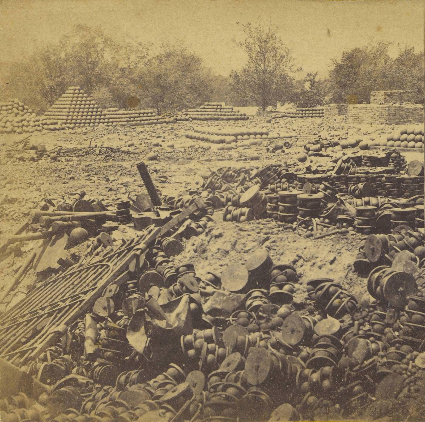 #110 The Arsenal Grounds, near the Petersburgh R.R. Bridge, Richmond, 1907
