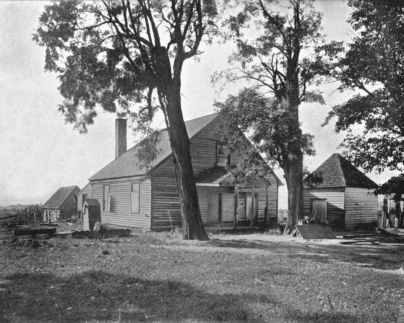 #127 House in which Stonewall Jackson died, Richmond, Virginia, 1900.