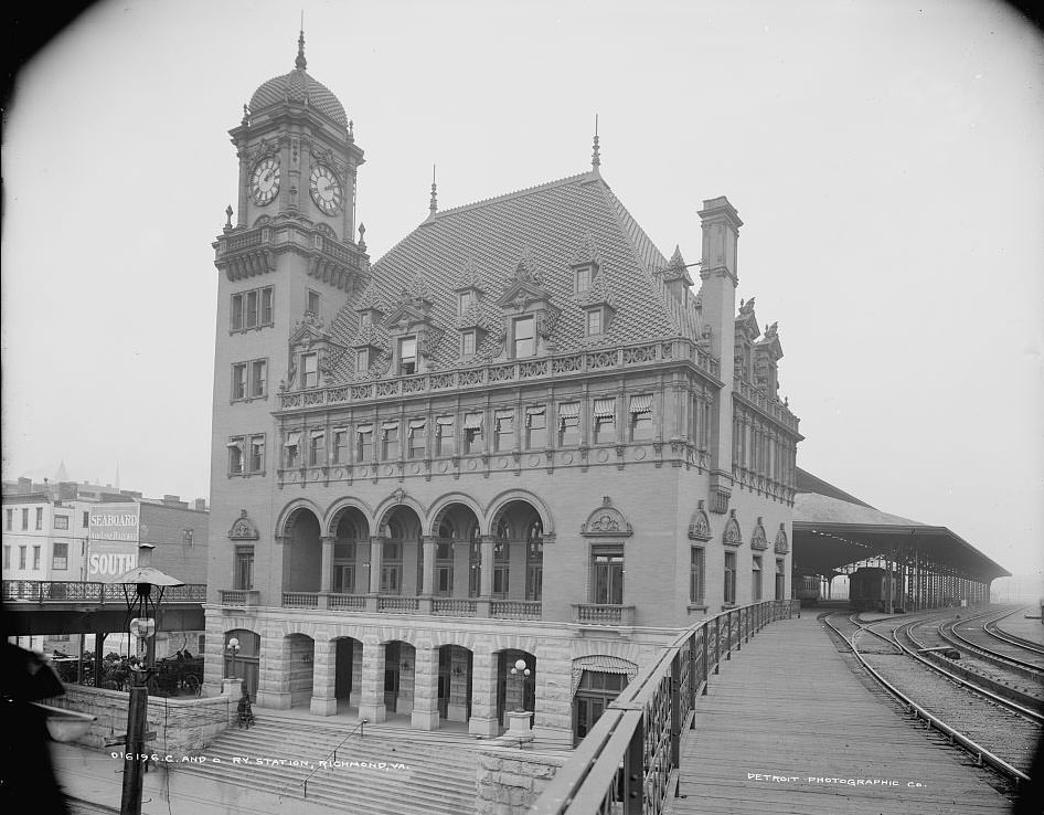 #1 C. and O. Ry. station, Richmond, 1905