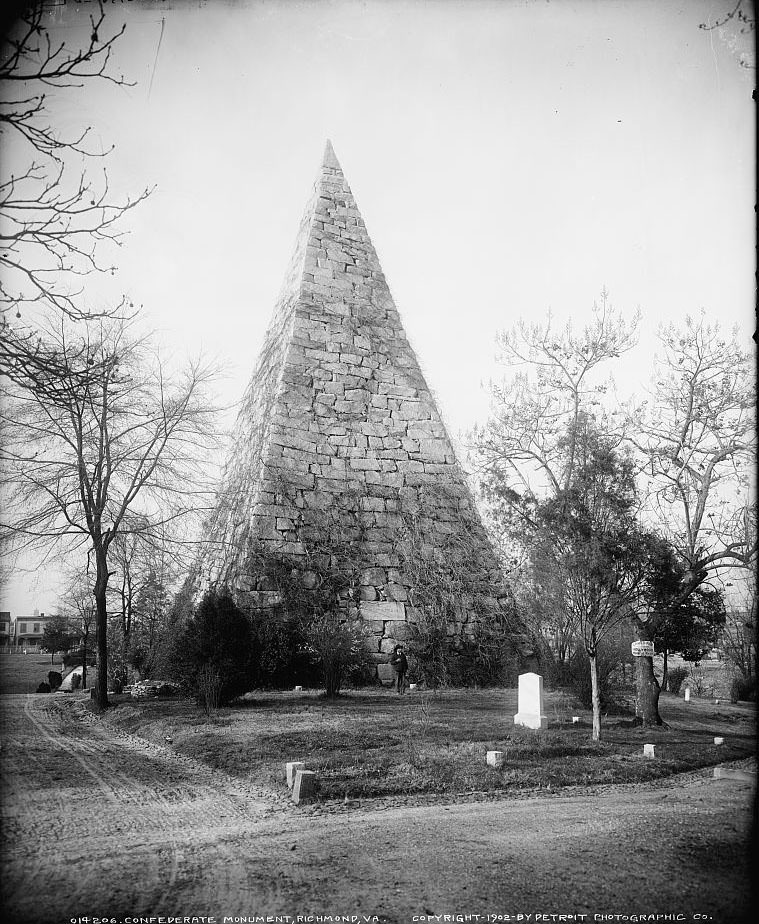 #61 Confederate Monument, Richmond, 1902.