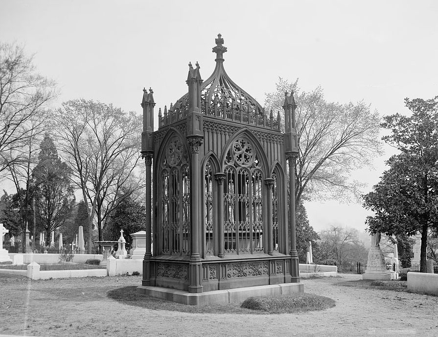 #69 Hollywood, tomb of James Monroe, Richmond, 1905.