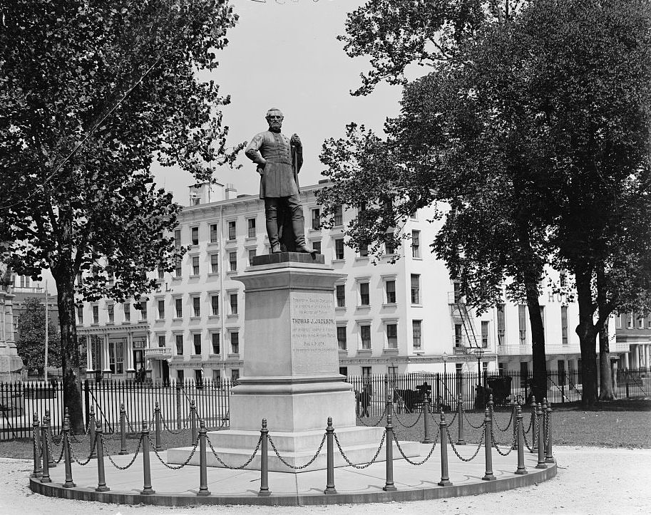 #80 Statue of Stonewall Jackson, Richmond, 1908