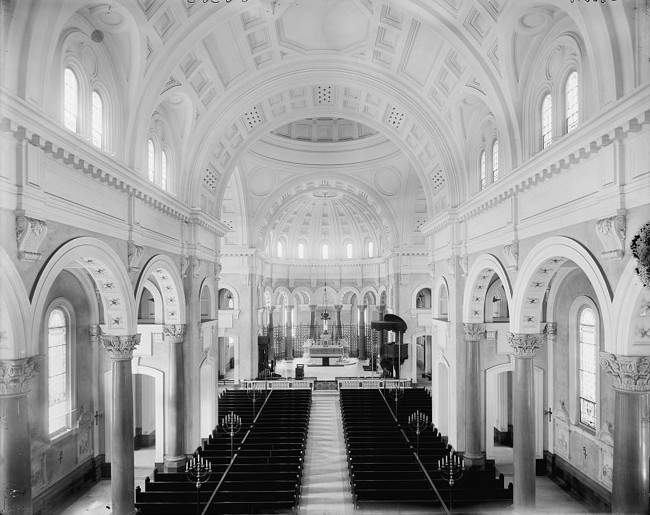 #39 Interior, Sacred Heart Cathedral, Richmond, 1907