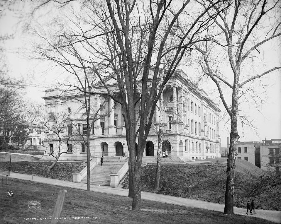 #88 State Library, Richmond, 1905.
