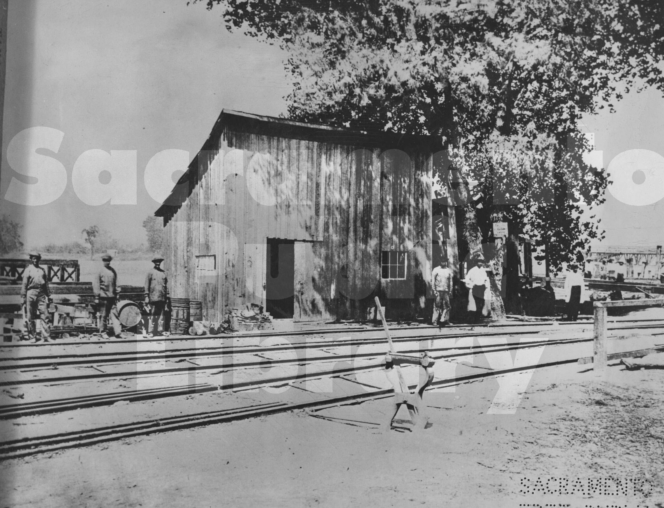 #104 Original Central Pacific Depot, 1863