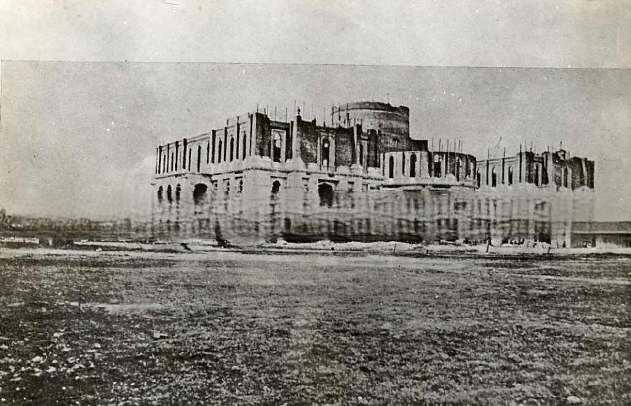 #116 State capitol under construction, 1867