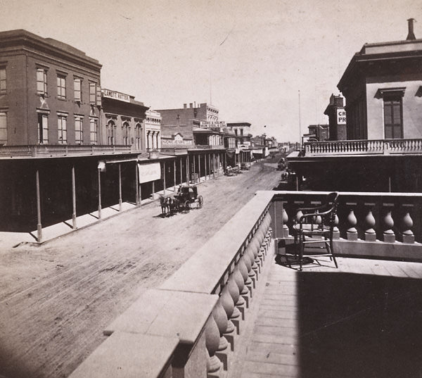 #155 J Street, Sacramento, from Hastings’, 1860s