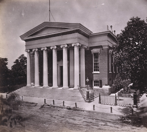 #158 The State Capitol at Sacramento City, 1860s