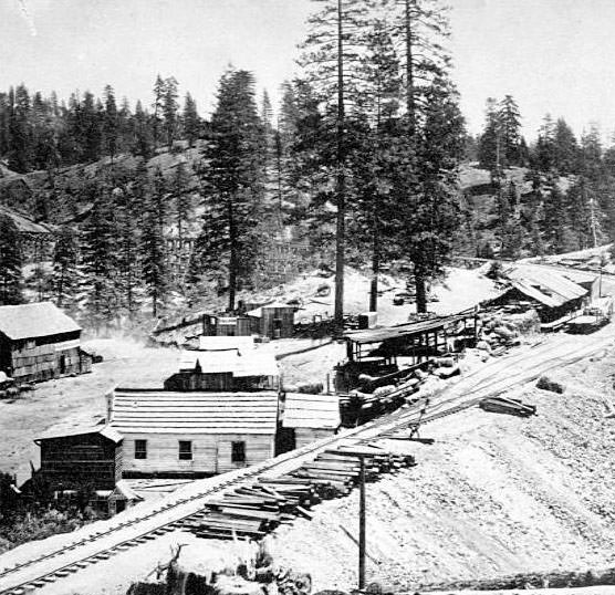 #30 Secrettown, 62 miles from Sacramento, 1860s,