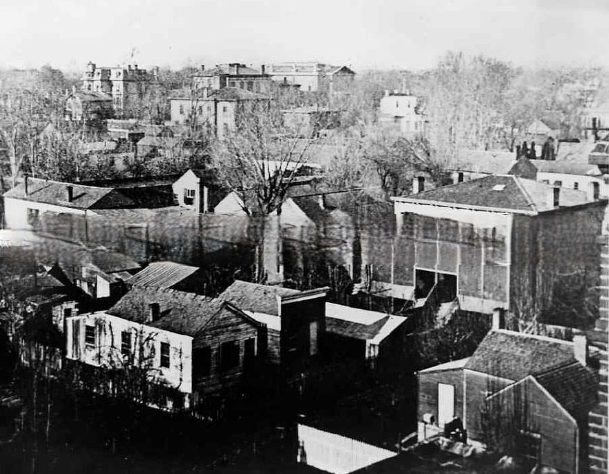 #39 Cityscape, Sacramento, 1860s