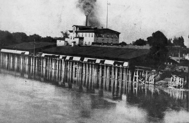 #17 Pioneer Flour Mill on the Sacramento River, 1865