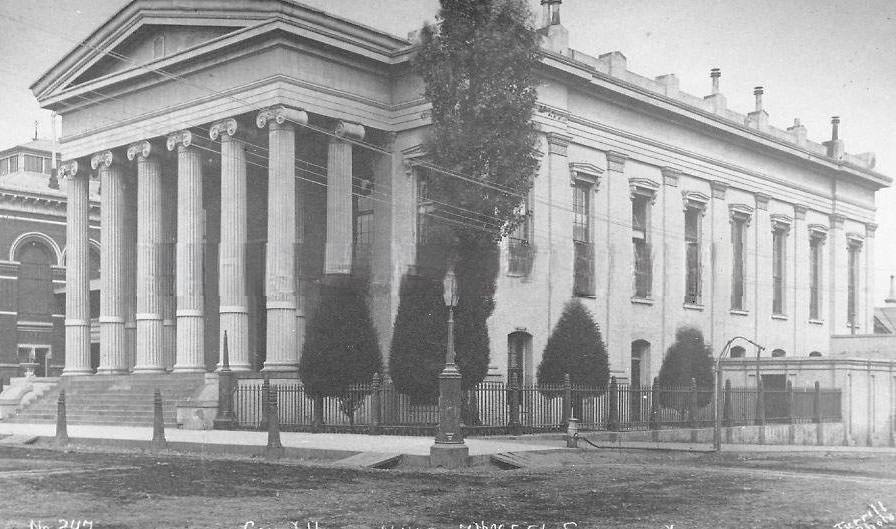 #59 View of the Courthouse located on the northwest corner of 7th and I Streets, 1865