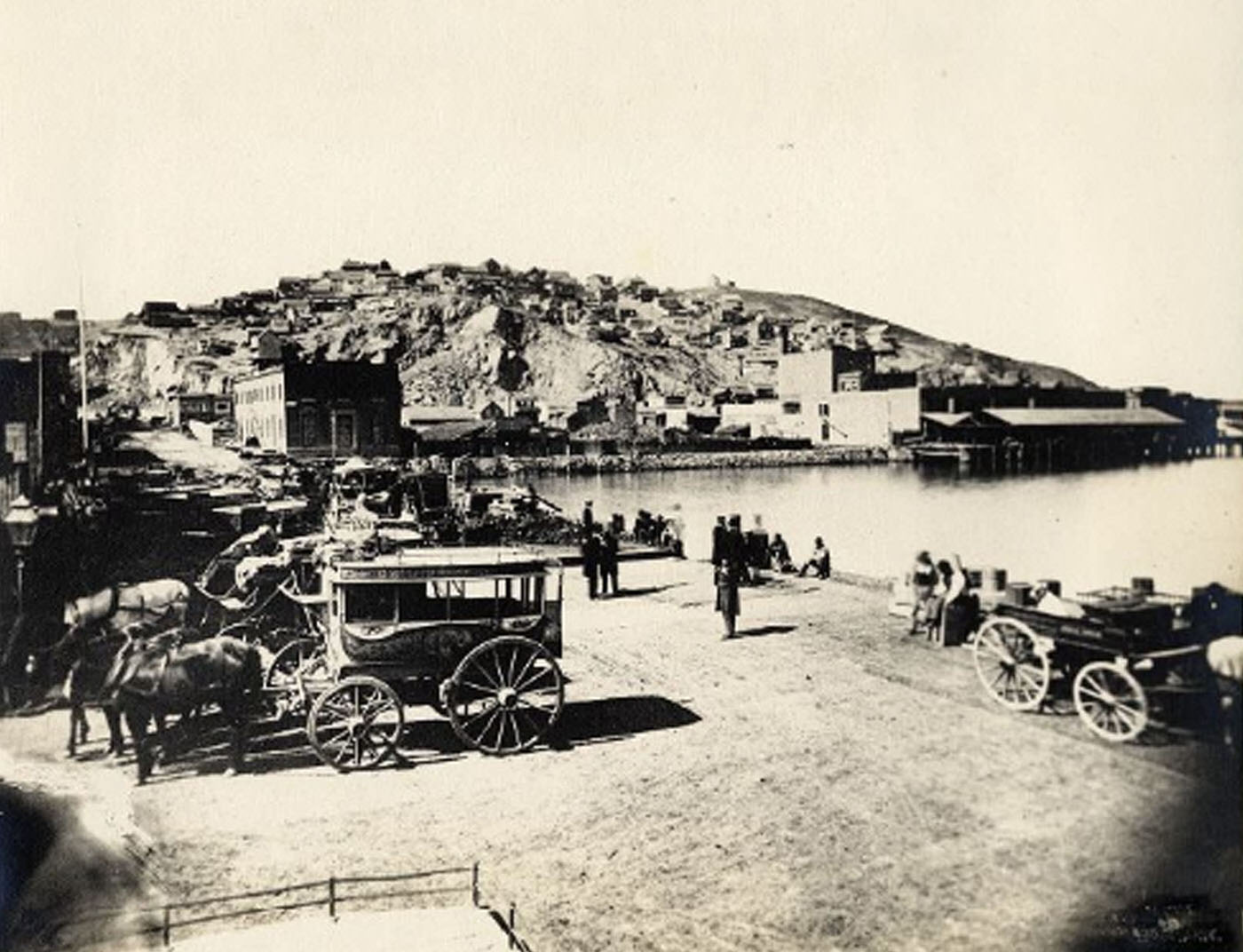 #13 Vallejo Street wharf, 1856