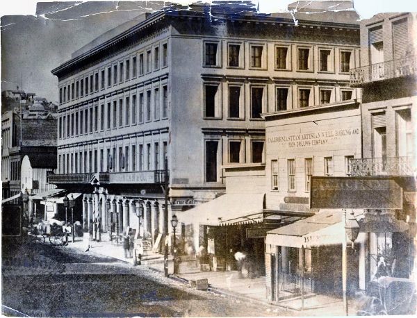 #22 Montgomery Block building in 1856