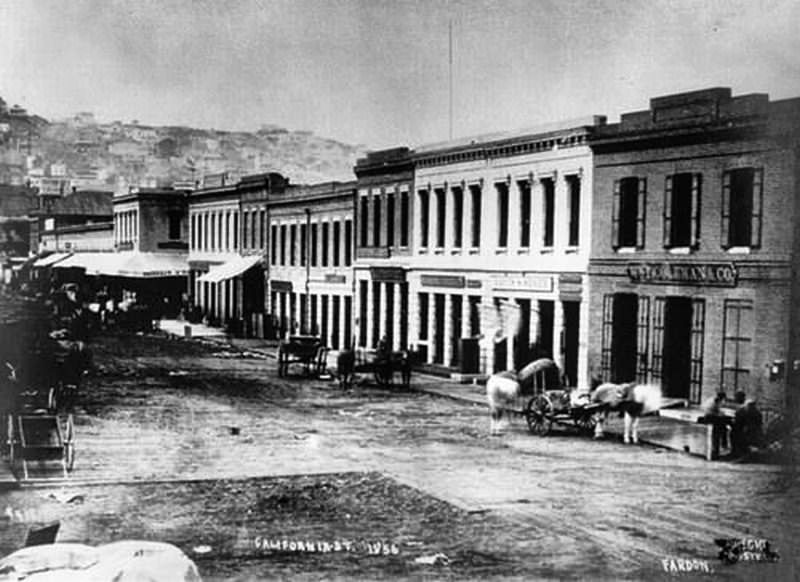#50 California Street in 1856