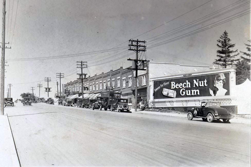 #31 Eglinton & Highbourne looking northwest towards Avenue Road, 1930