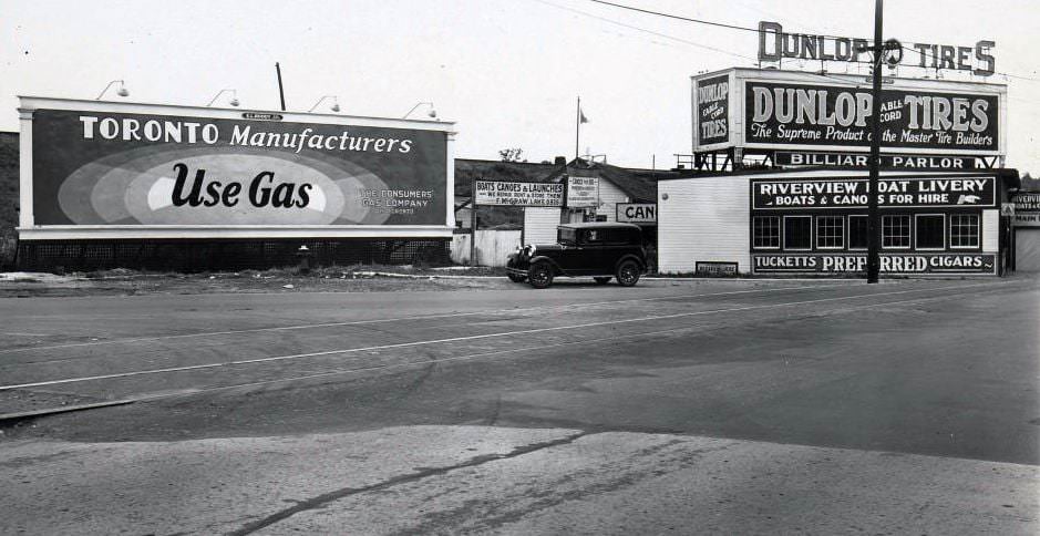 #38 Riverview Boat Livery, near the Humber River, 1930