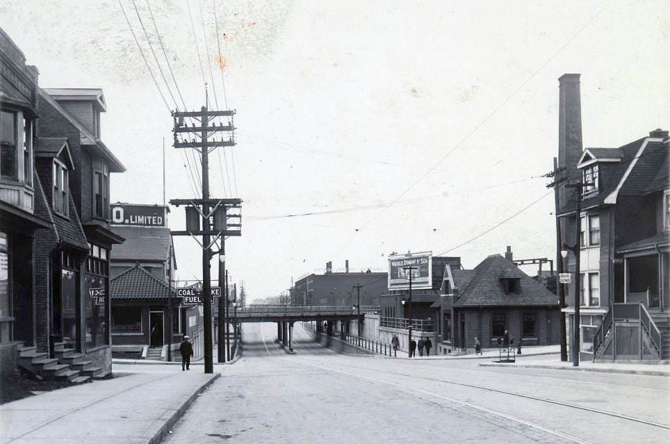 #44 Bloor & Perth looking west, 1930