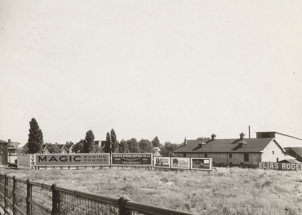 #134 View from the back looking northeast – The Elias Rogers Company Limited – Bathurst north of Front Street, 1933