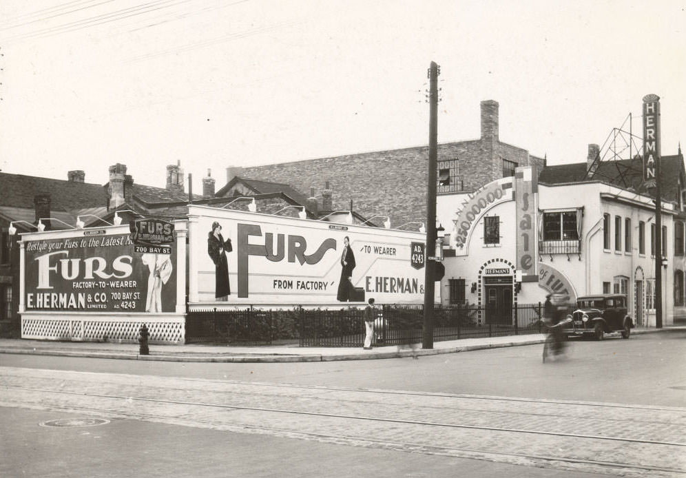 #146 700 Bay Street, at Gerrard Street West, south-west corner, 1933