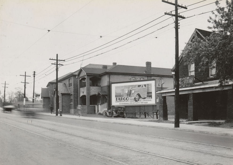 #25 Beach Moving & Storage Company, 525 Kingston Rd., just west of Lee Ave., 1936.
