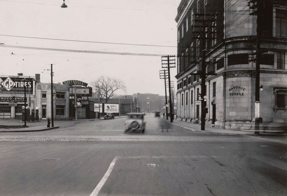 #42 Davenport & Yonge looking west, 1936