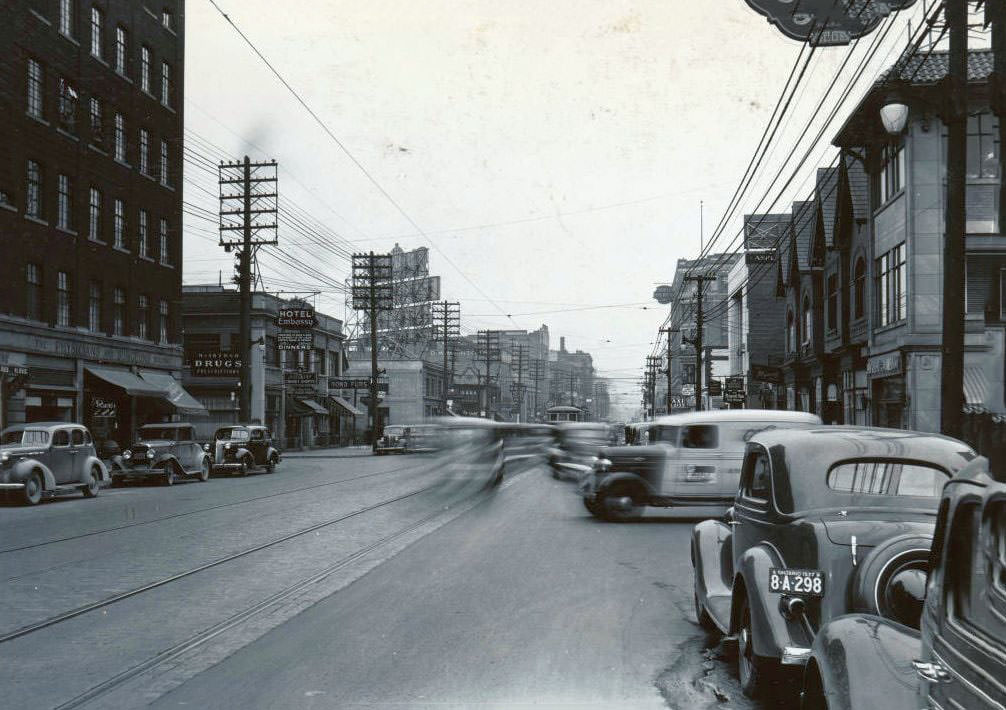 #56 Bloor & Bellair looking northeast, 1938