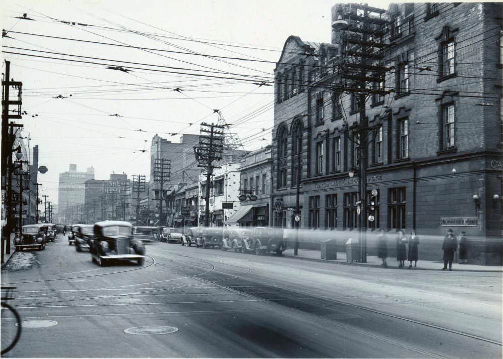 #58 Yonge & Bloor looking northwest, 1937