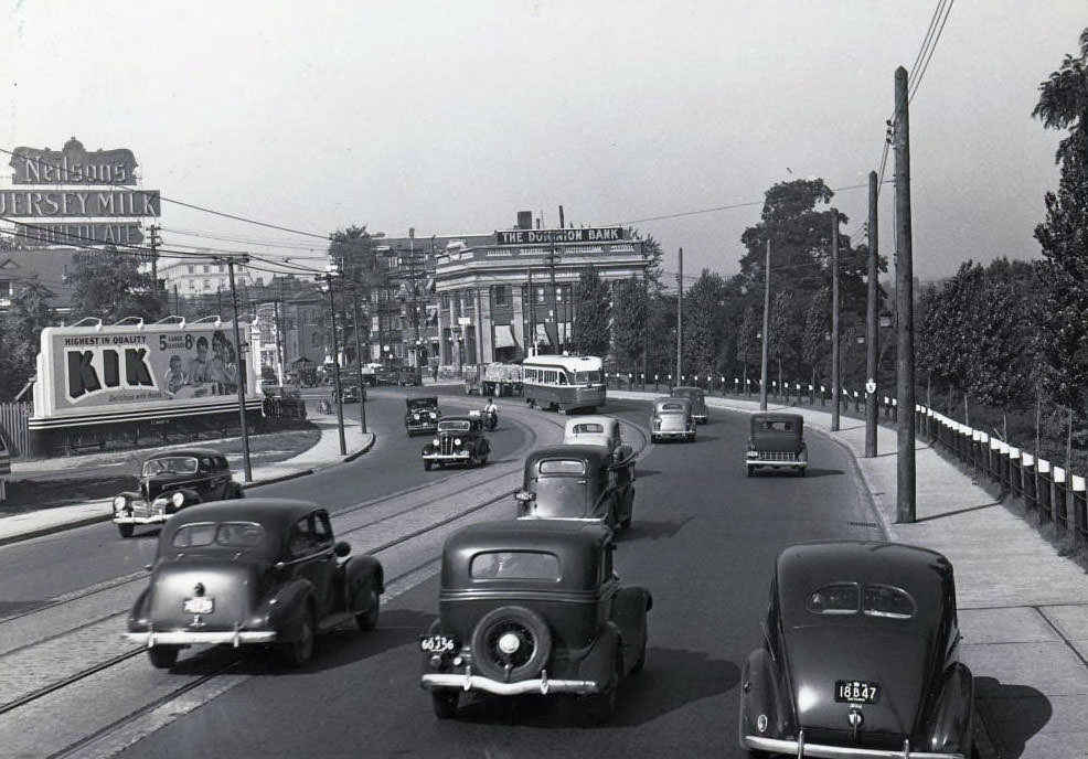#122 Bloor looking west to Sherbourne, 1939