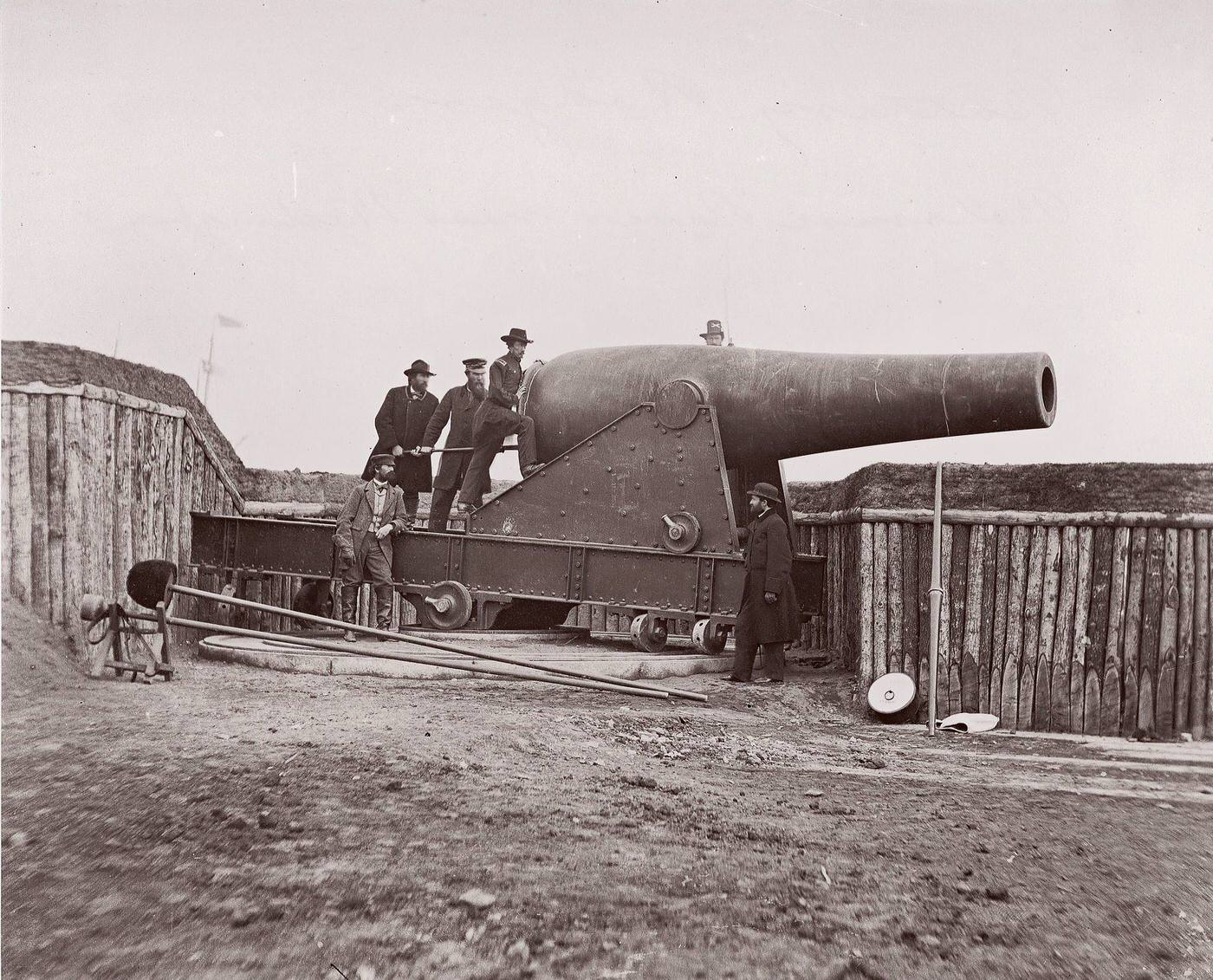 #68 Battery Rodgers, Potomac River near Washington, 1861