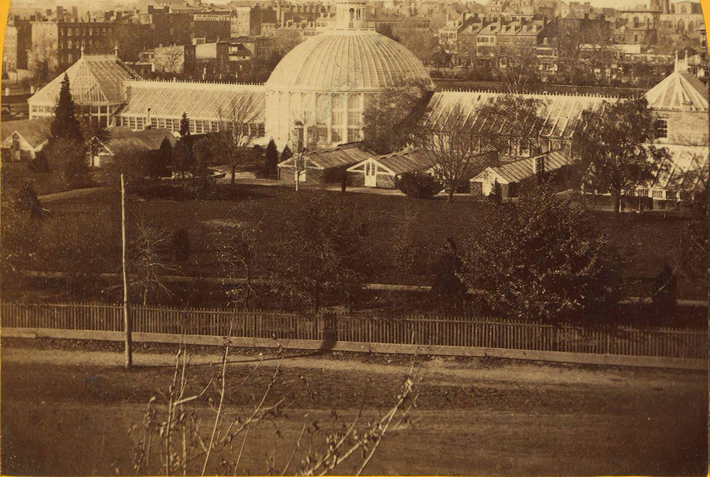 #89 U.S. Conservatory – Botanical Garden., Bell & Bro, Washington, D.C., 1860s