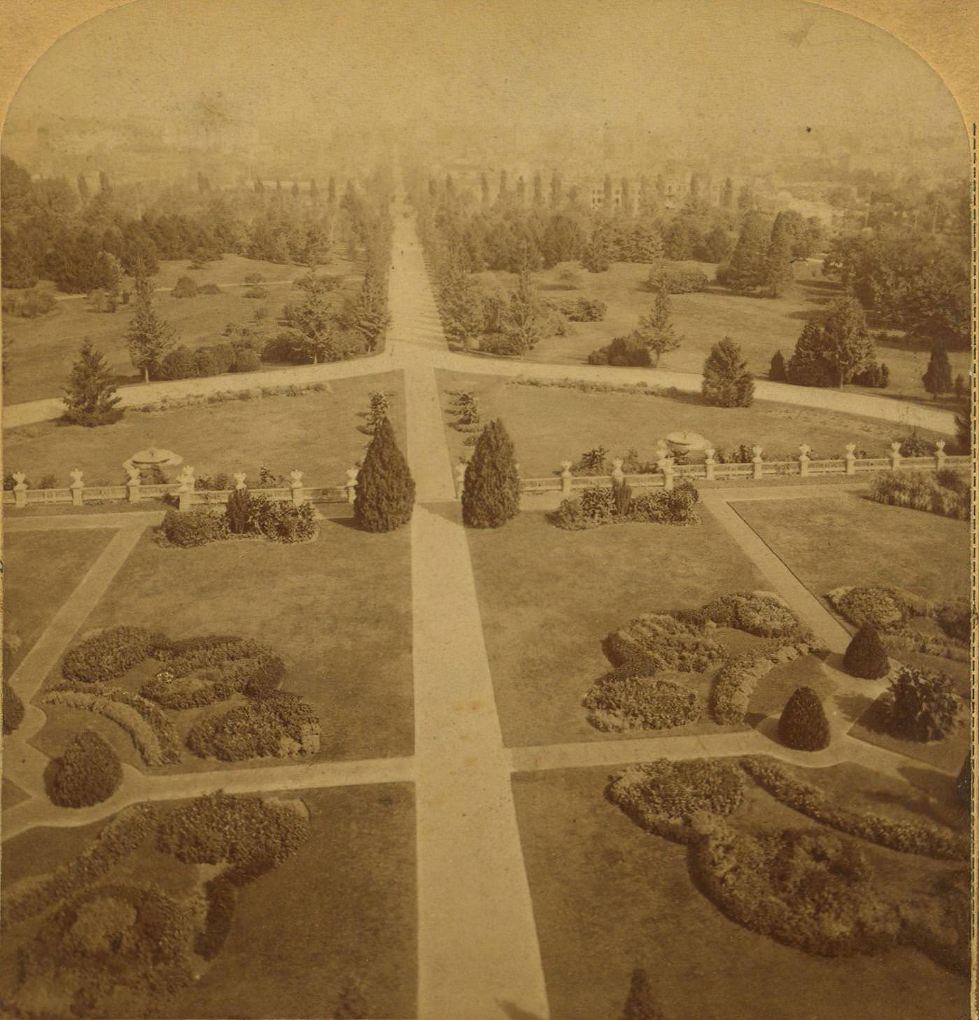 #90 Grounds from the Agriculture Department, Washington, D.C., 1865