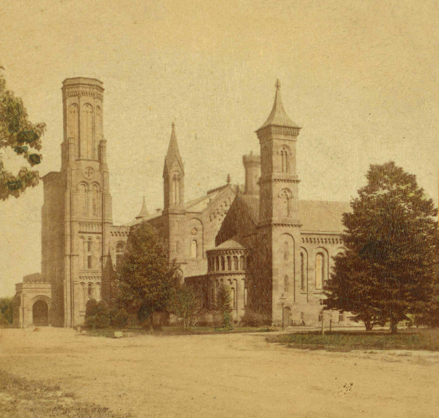 #93 Smithsonian Institute, Washington, D.C., 1860