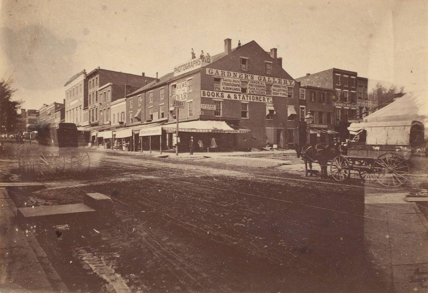 #127 Gardner’s Gallery, 7th and D Streets, Washington, D.C., 1864