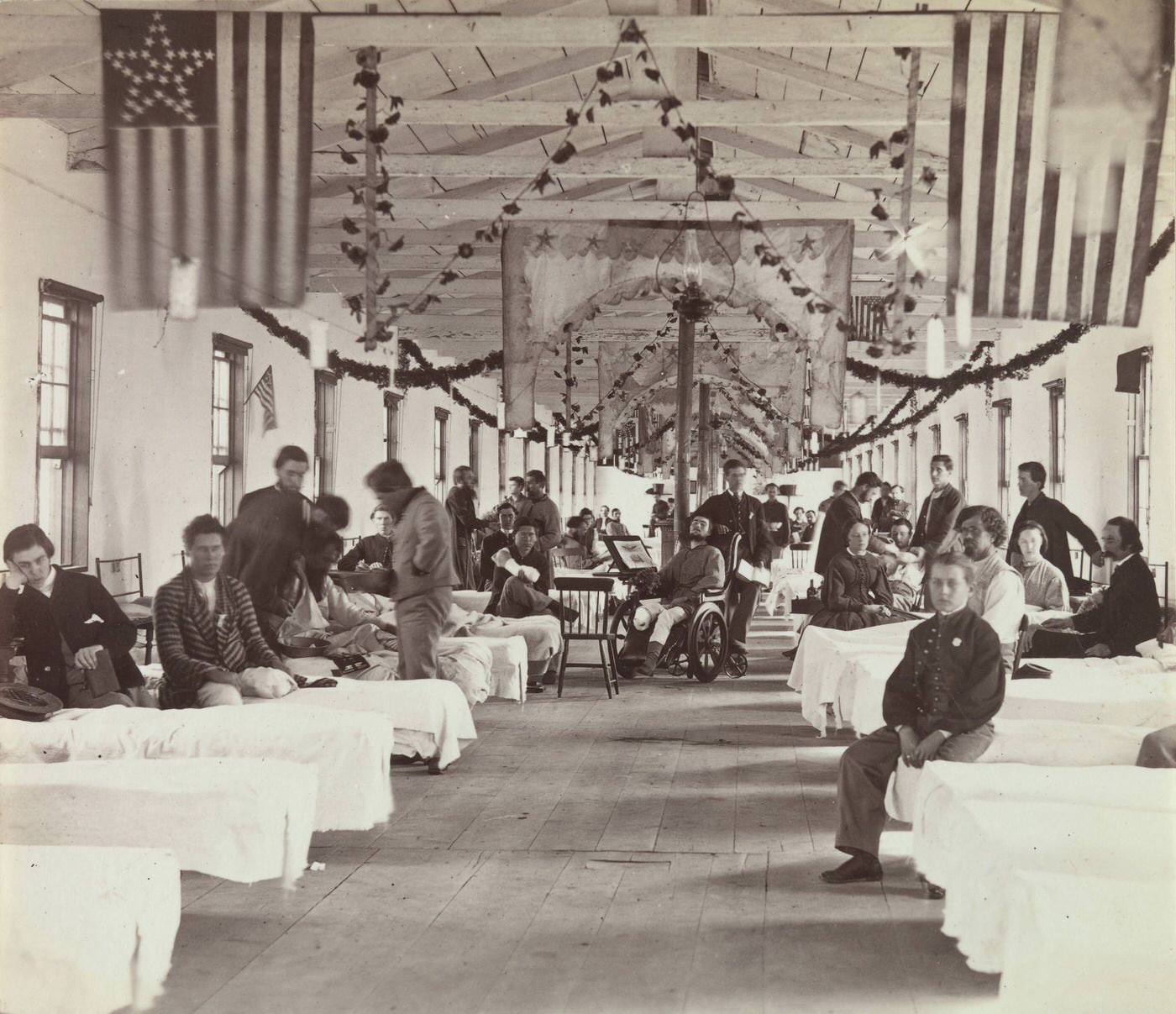 #135 Armory Square Hospital, Washington, D.C., 1863