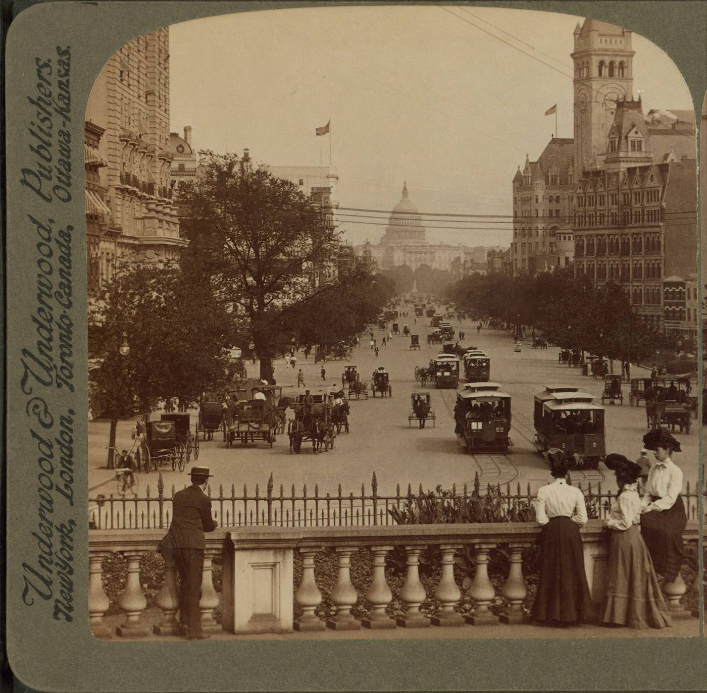 #147 Pennsylvania Avenue, Treasury, S.E. United States Capitol, Washington, D.C, 1865